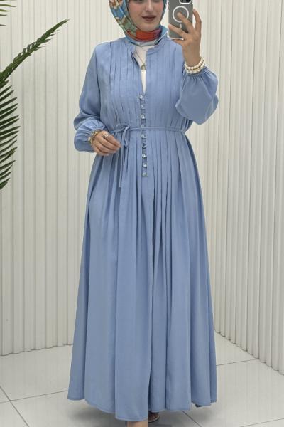 Gizem Elbise Mavi