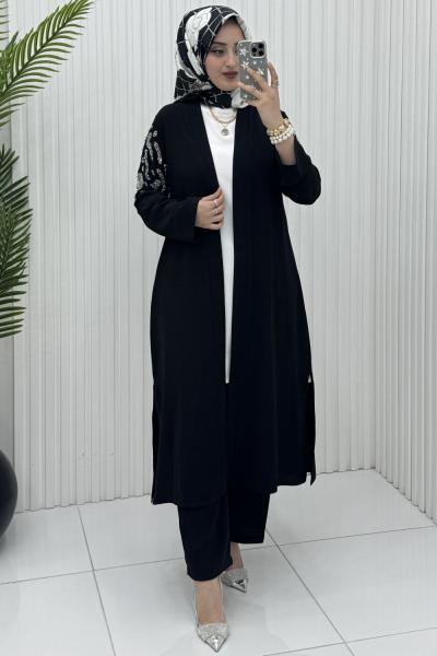 Ilgın 3 lü Takım Siyah