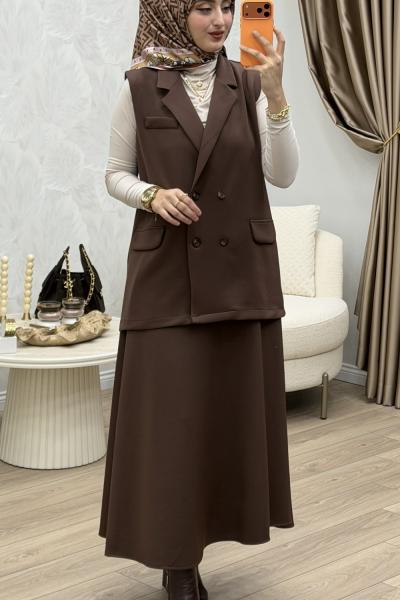 Nare Etek Takım Acı Kahve