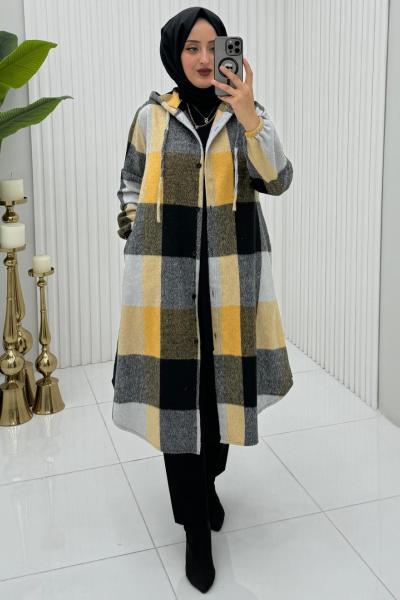 Emel Oduncu Gömlek Sarı