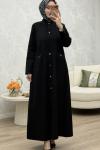 Göksu Ferace Elbise Siyah