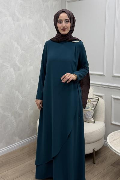 Yeliz Elbise Zümrüt