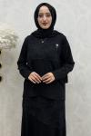 Tülin Etek Takım Siyah