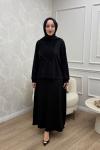 Meryem Etek Takım Siyah