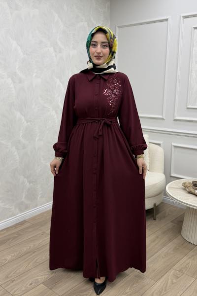 Didem Elbise Bordo